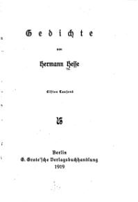 Gedichte Hesse 1919.djvu